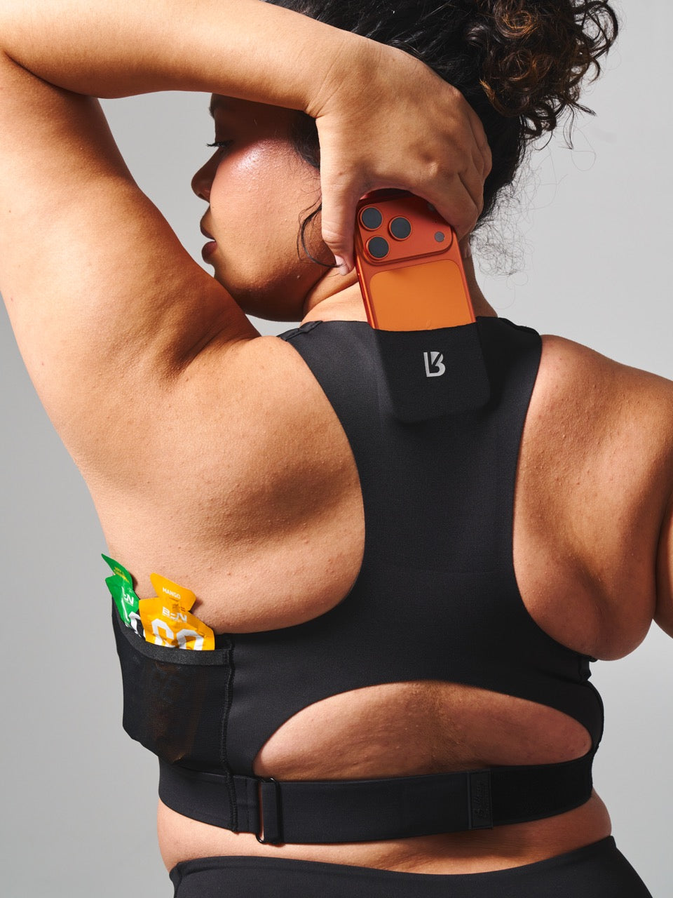 Wicked Zip Sports Bra - Onyx Black