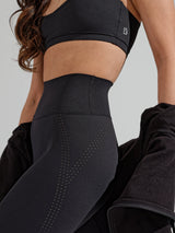 Thumbnail 12 of Limitless Laser Cut Sports Bra - Onyx Black, 12 of 12