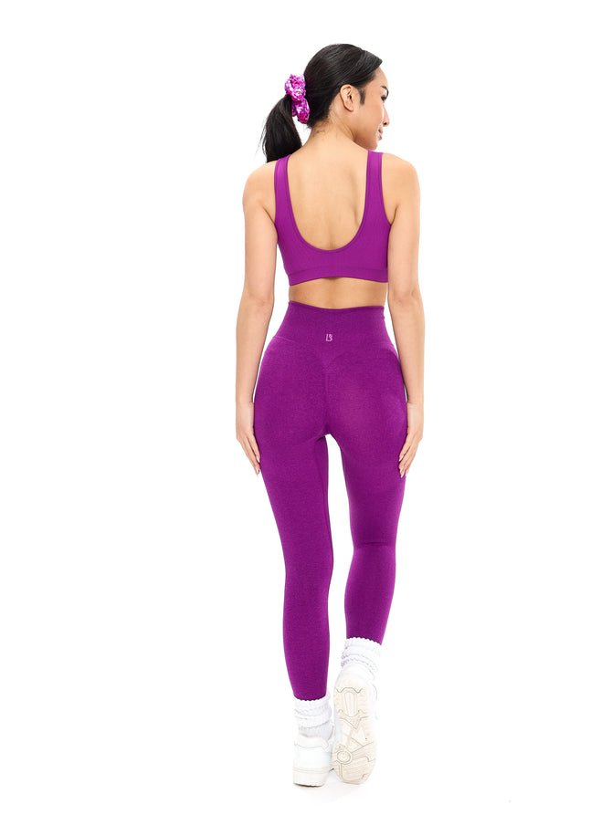 Miracle Seamless Legging - Grape Juice