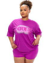 Thumbnail 1 of Radiant Short Sleeve Tee - Grape Juice, 1 of 4