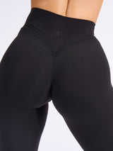 Thumbnail 4 of Micro Legacy Legging - Onyx Black, 4 of 7