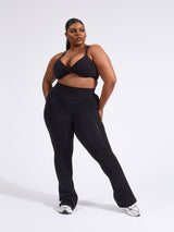 Thumbnail 1 of Twisted Curve Sports Bra - Onyx Black, 1 of 6