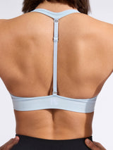 Thumbnail 7 of Halter Seamless Sports Bra - Bubbles Blue, 7 of 7