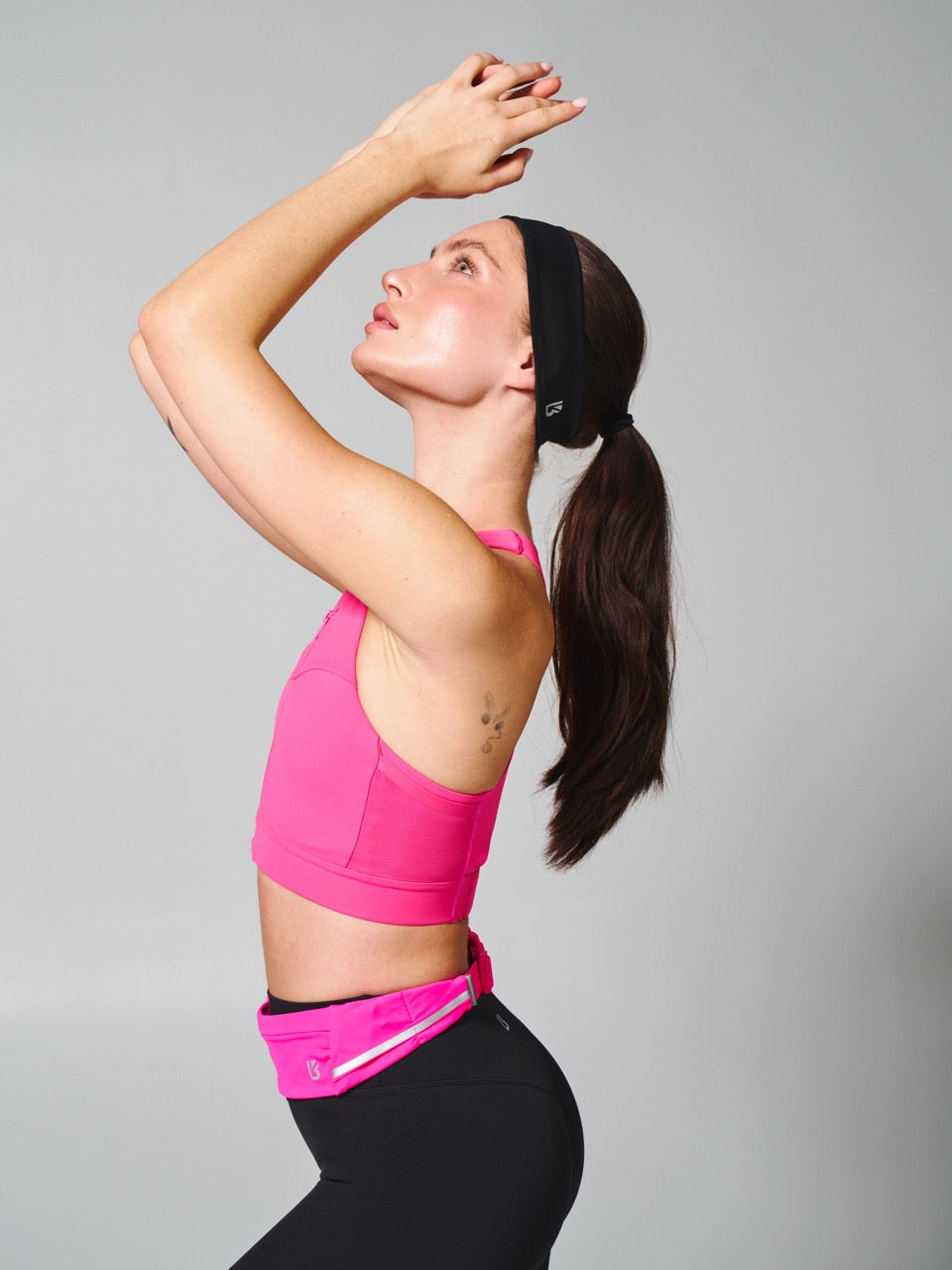 Wicked Zip Sports Bra - Miami Vice