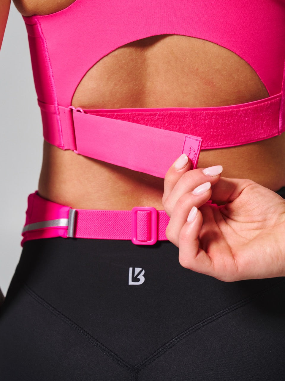 Wicked Zip Sports Bra - Miami Vice