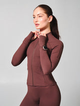 Thumbnail 1 of Elysium Zip Jacket - Espresso, 1 of 8