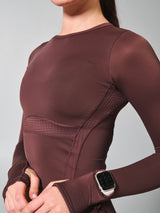 Thumbnail 2 of Storm Waist Top - Espresso, 2 of 10