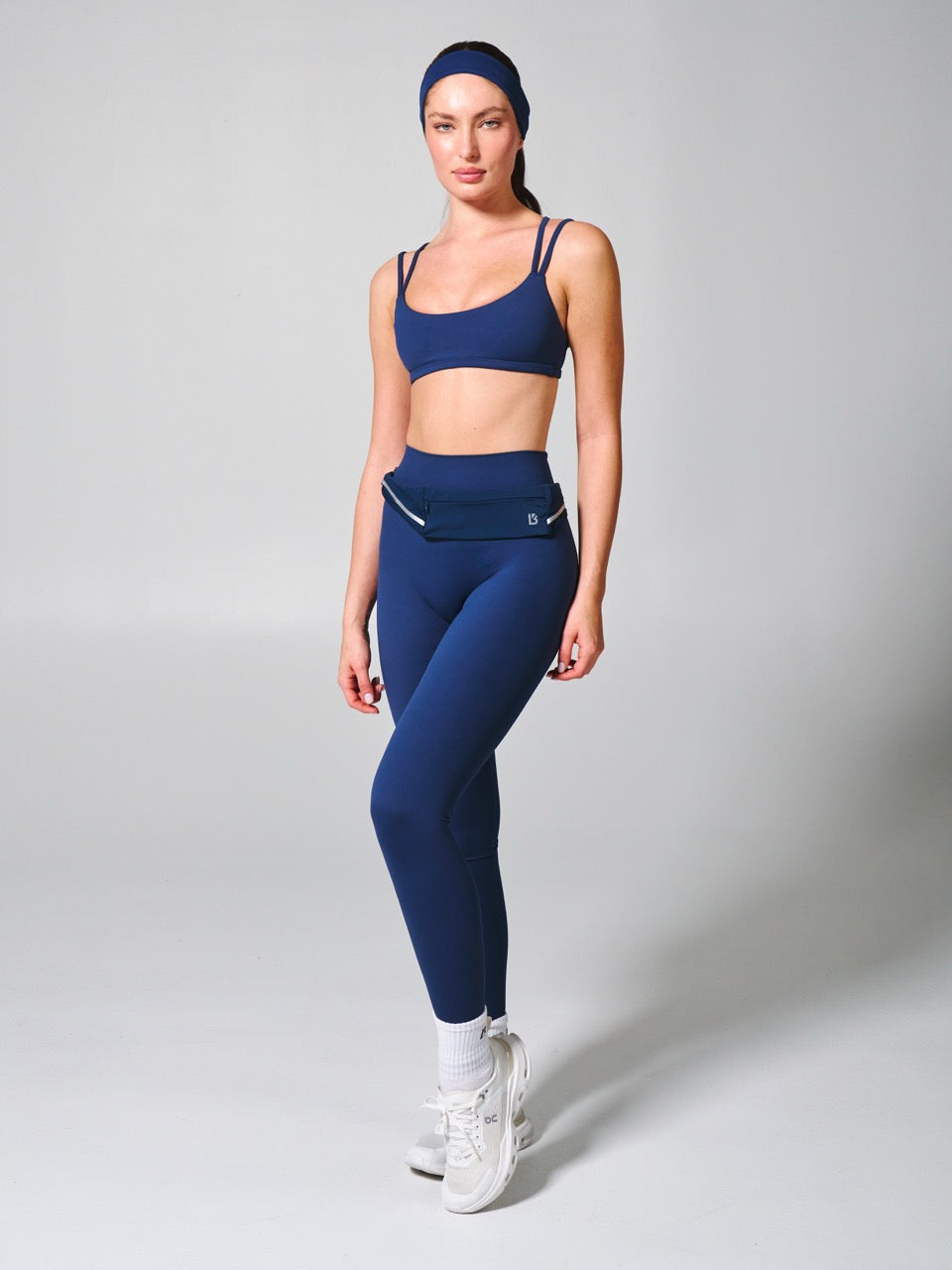 Elysium Sports Bra - Baked Blue