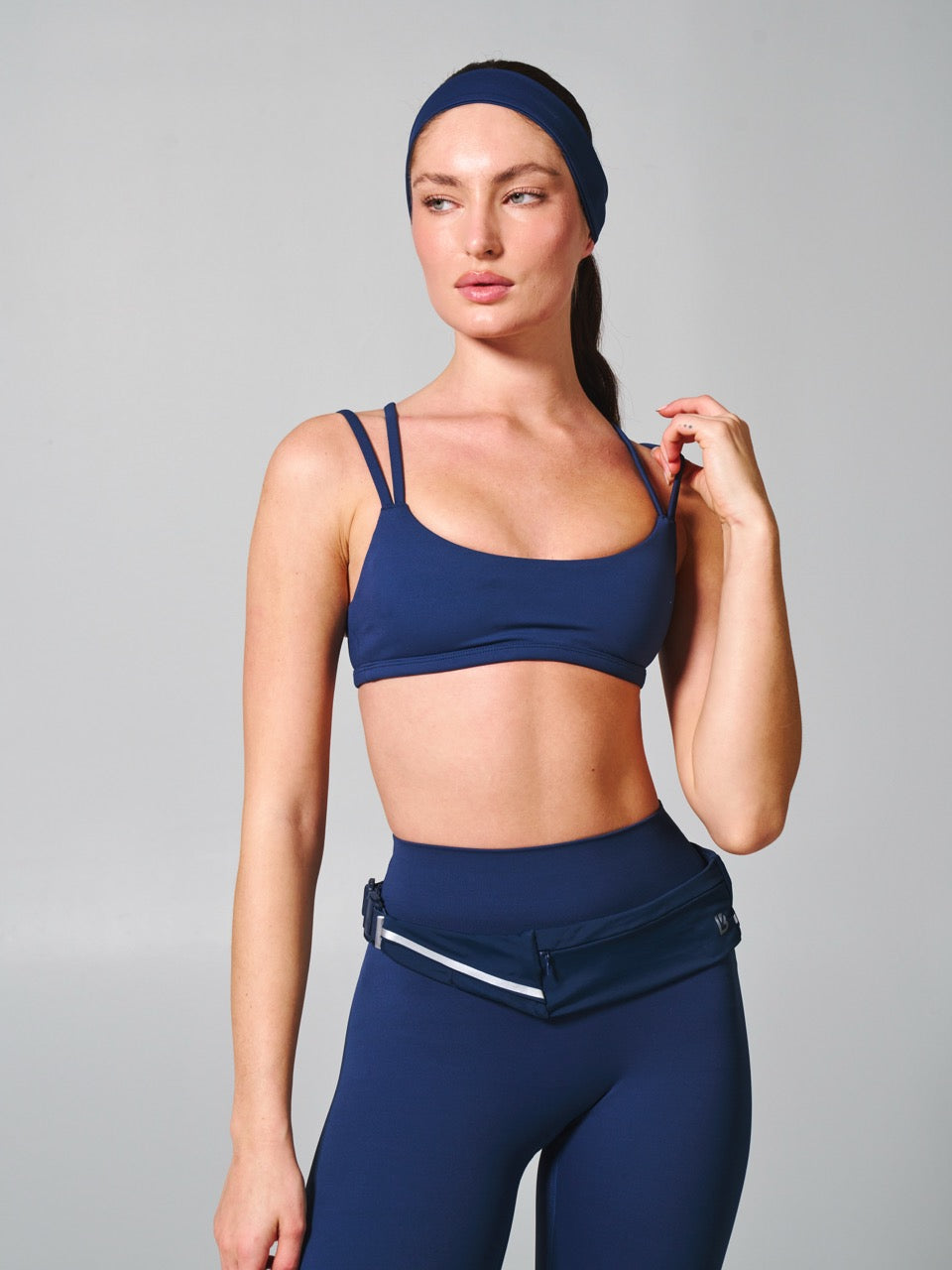 Elysium Sports Bra - Baked Blue