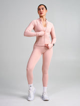 Thumbnail 2 of Elysium Zip Jacket - Strawberry Milk, 2 of 9