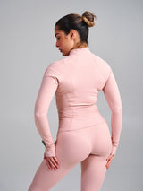 Thumbnail 4 of Elysium Zip Jacket - Strawberry Milk, 4 of 9