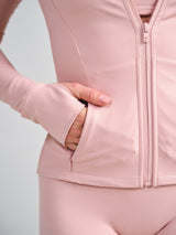Thumbnail 5 of Elysium Zip Jacket - Strawberry Milk, 5 of 9