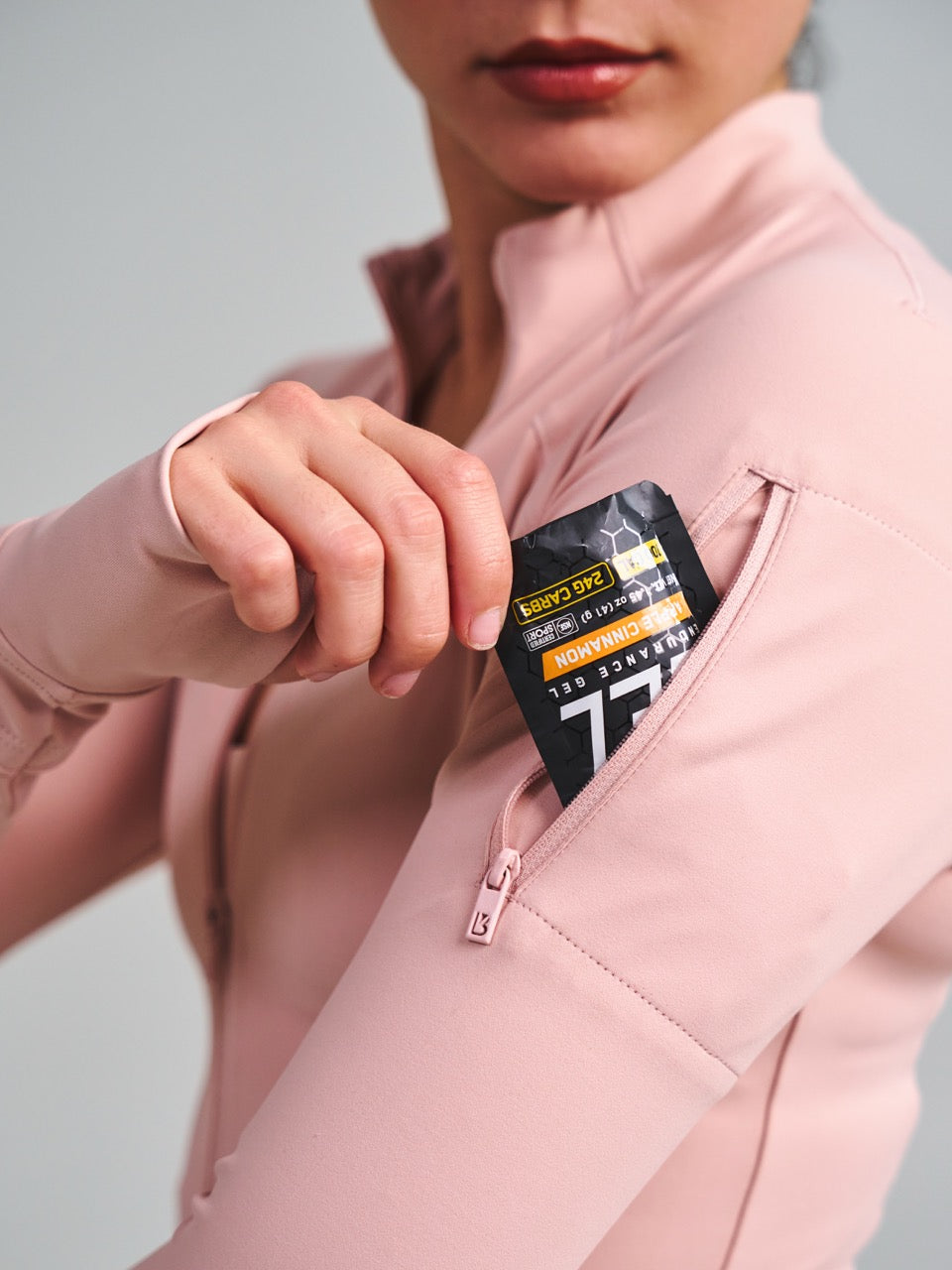 Elysium Zip Jacket - Strawberry Milk