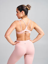 Thumbnail 5 of Elysium Sports Bra - Strawberry Milk, 5 of 8