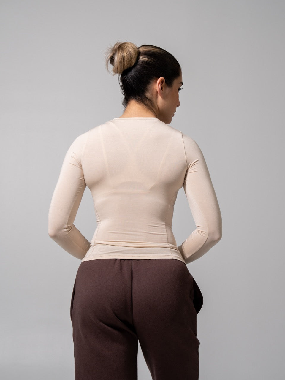 Halo Long Sleeve Hip Tee - Stardust