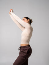 Thumbnail 3 of Halo Long Sleeve Baby Tee - Stardust, 3 of 7