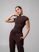 Thumbnail 2 of Halo Tee - Espresso, 2 of 6