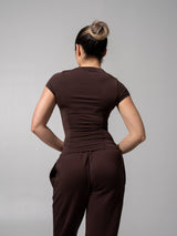 Thumbnail 4 of Halo Tee - Espresso, 4 of 6