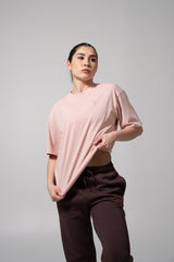 Thumbnail 2 of Essential Short Sleeve Tee - Strawberry Milk, 2 of 7