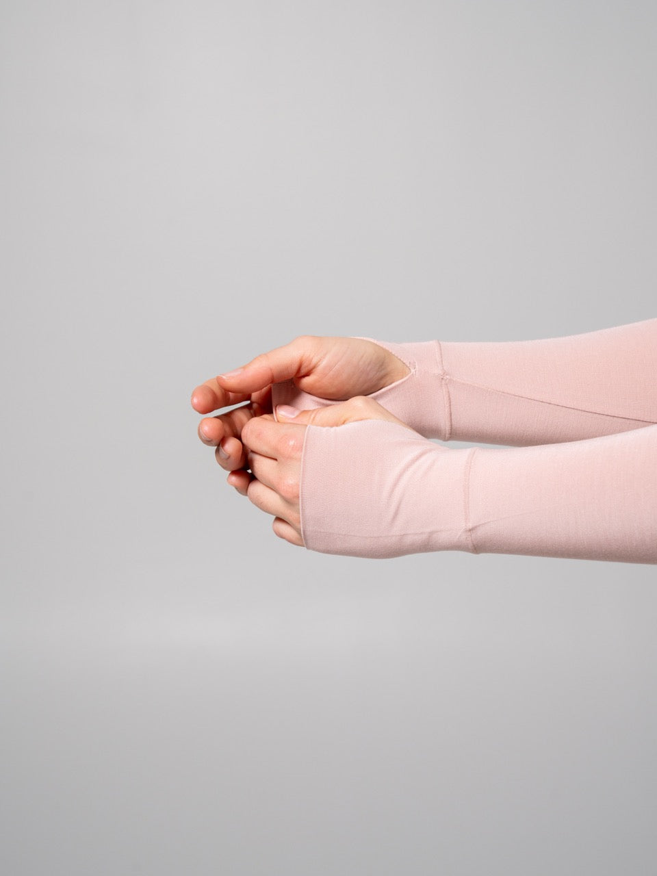 Halo Long Sleeve Hip Tee - Strawberry Milk