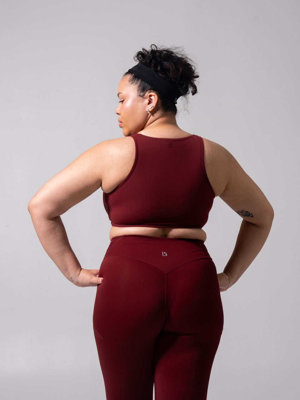 Twist Fit Sports Bra - Vineyard