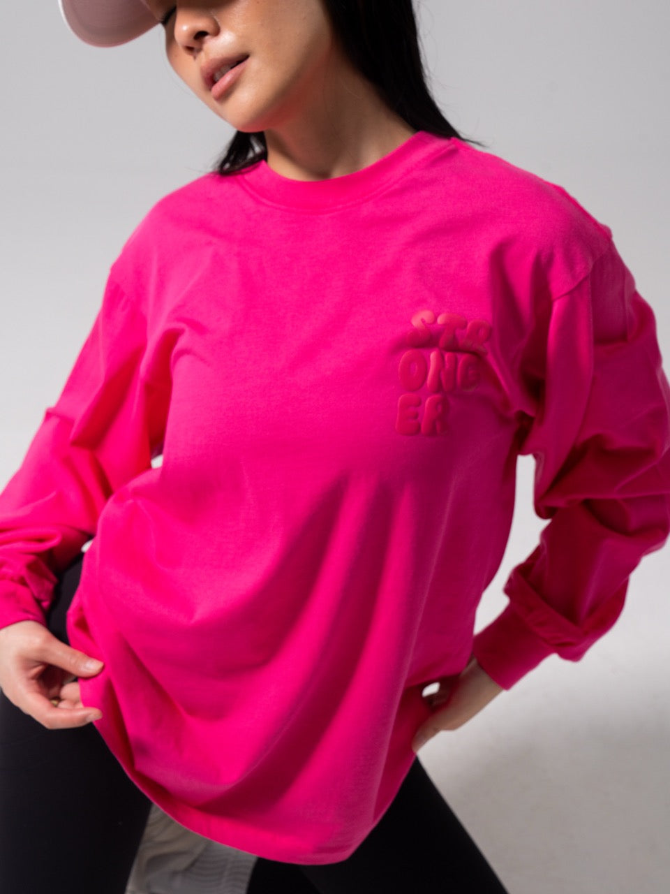 Stronger Long Sleeve Tee - Miami Vice