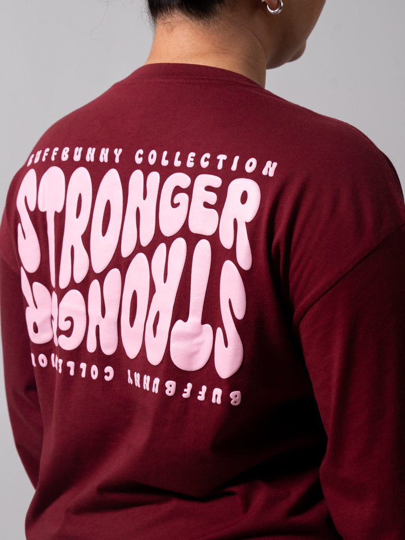 Stronger Long Sleeve Tee - Vineyard