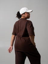 Thumbnail 3 of Essential Short Sleeve Tee - Espresso, 3 of 4