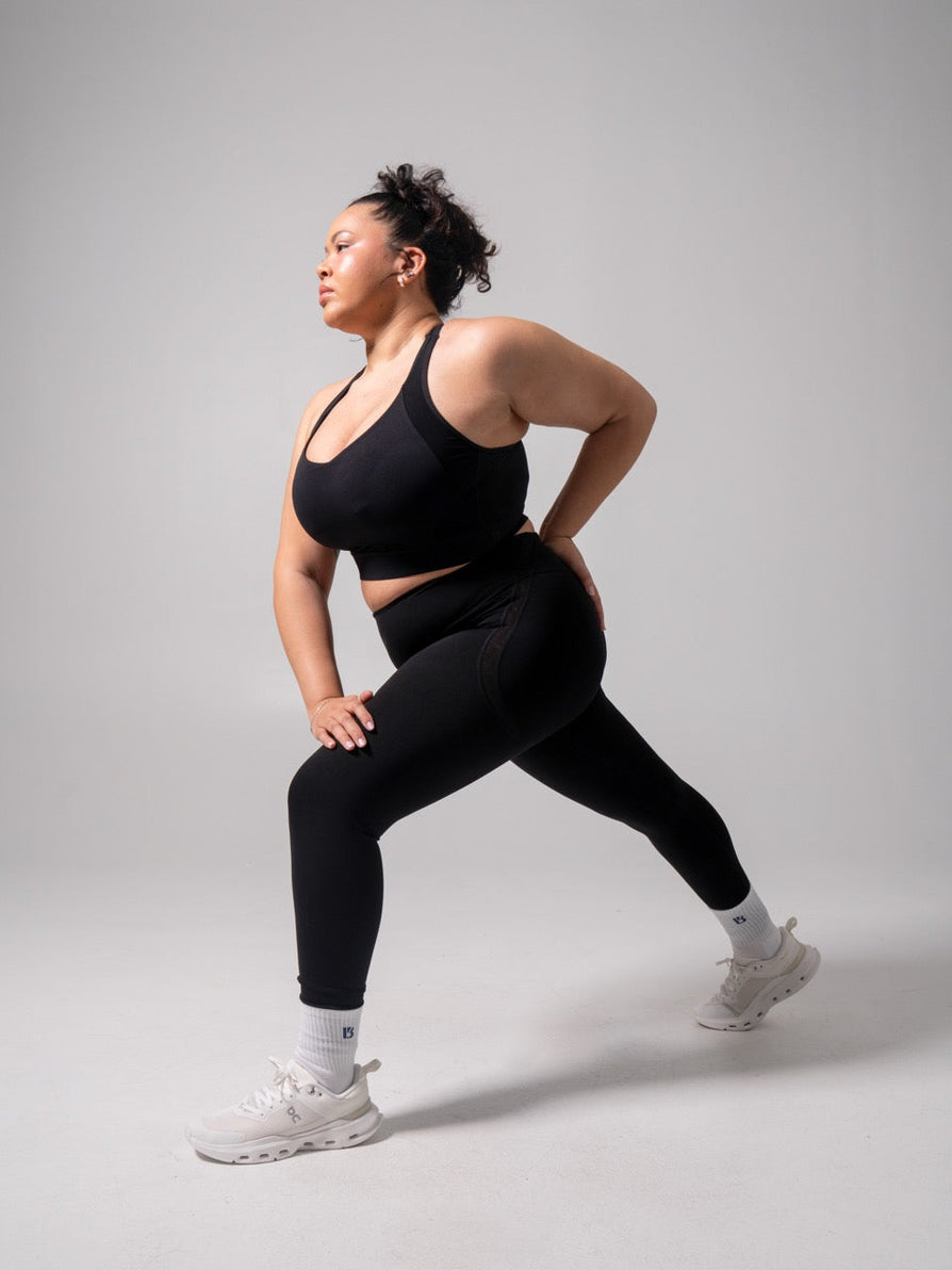 Aspire Airbrush Legging - Onyx Black