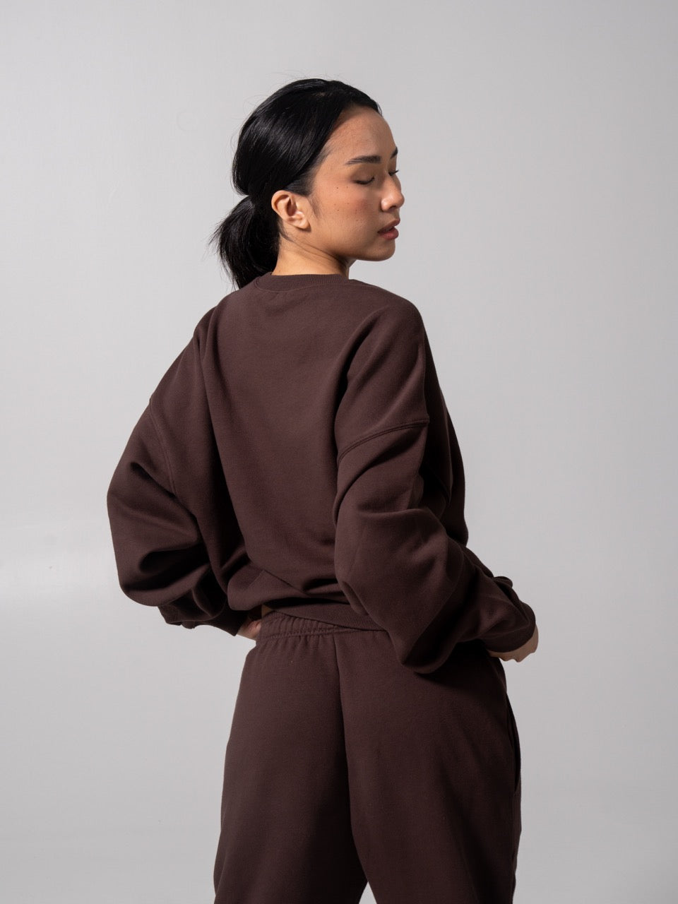 Threads Crew Pullover - Espresso