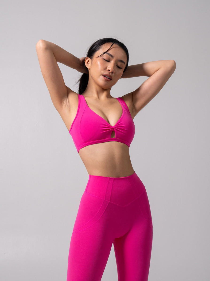 Twist Fit Sports Bra - Miami Vice