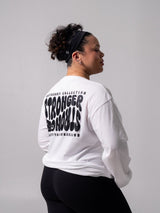 Thumbnail 7 of Stronger Long Sleeve Tee - White, 7 of 8