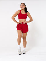 Thumbnail 2 of Sway Short - Lipstick Red, 2 of 6