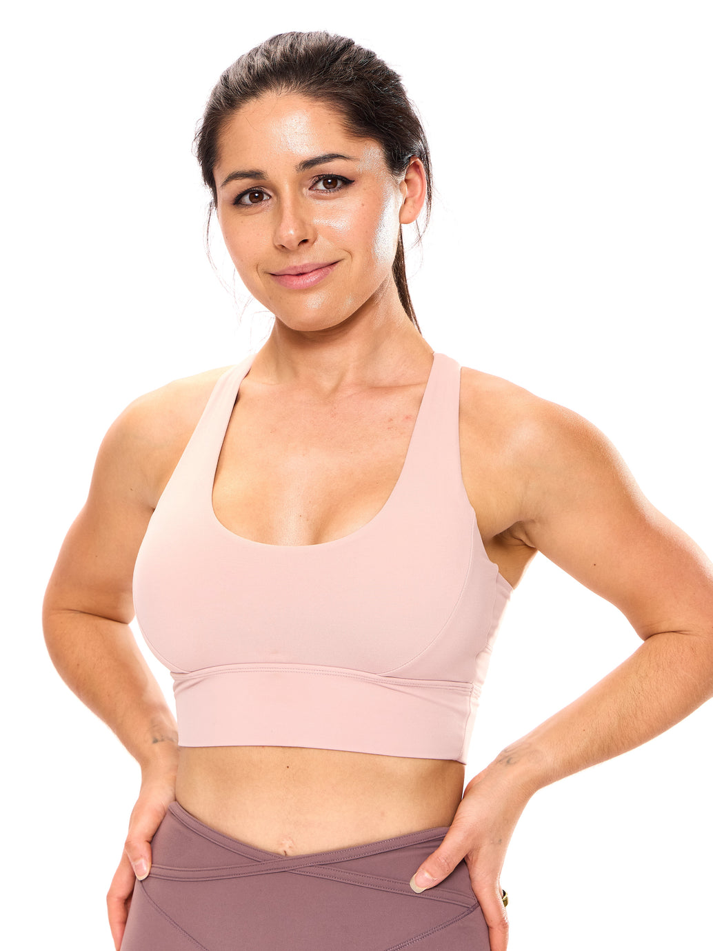 Rosa Sports Bra - Berry Ice