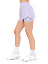 Thumbnail 6 of Flirty Flo Short Boyshort - Lavender Smoke, 6 of 6