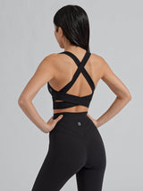 Thumbnail 7 of Alpha Sports Bra - Onyx Black, 7 of 17