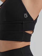 Thumbnail 8 of Alpha Sports Bra - Onyx Black, 8 of 17