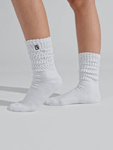 Thumbnail 3 of 3 Pack Scrunch Socks - White, 3 of 5