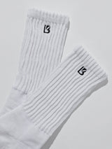 Thumbnail 2 of 1 Pack Scrunch Sock - White and Black, 2 of 2
