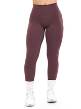 Thumbnail 6 of Aggressive Scrunch Legging - Smoked Cherry, 6 of 7