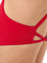 Thumbnail 4 of Glow Sports Bra - Lipstick Red, 4 of 7