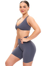 Thumbnail 5 of Glow Sports Bra - Blue Steel, 5 of 5