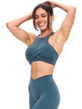 Candy Crew Sports Bra - Enchanted Teal