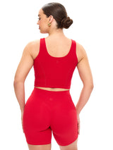 Thumbnail 4 of Crystal Crop V2 - Lipstick Red, 4 of 5