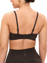 Thumbnail 2 of Dream Heathered Sports Bra - Cold Brew, 2 of 4