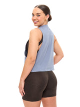 Thumbnail 3 of Globe Crop Tank - Sterling, 3 of 4