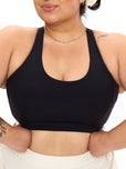 *PREORDER* Rosita Sports Bra - Onyx Black