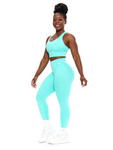 Thumbnail 4 of Dream Heathered Legging 26" - Playa, 4 of 5