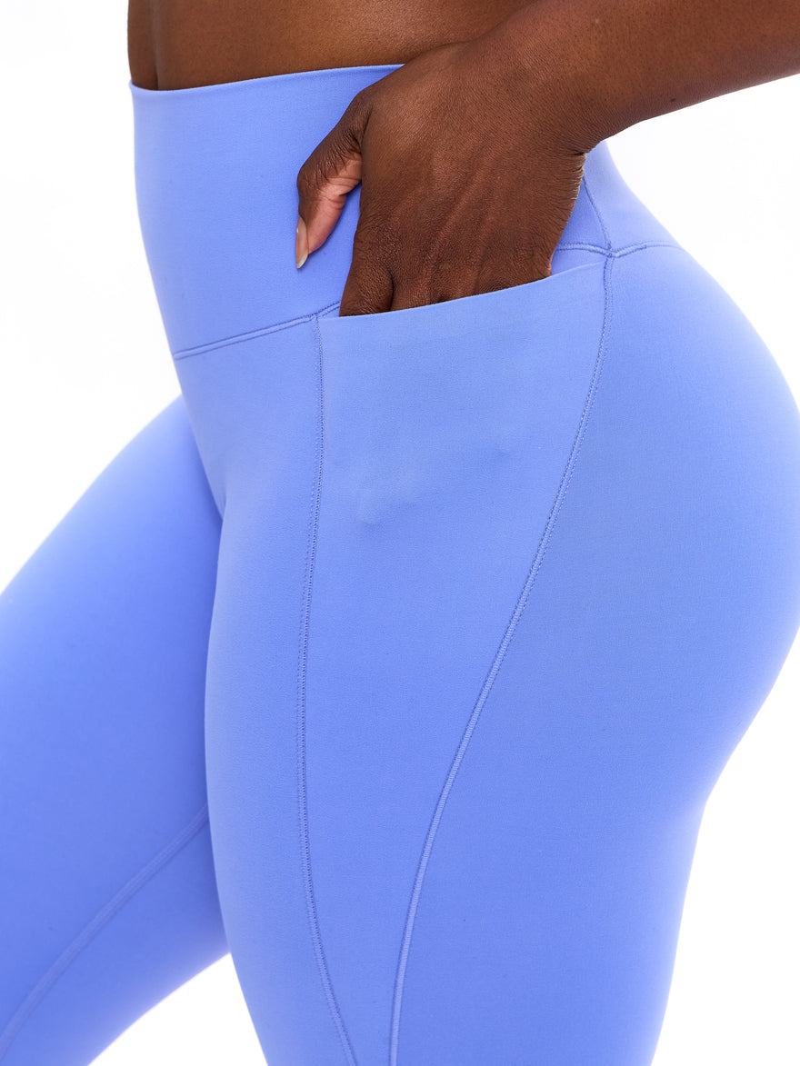 Poshknit Scrunch Pocket Legging - Azul