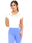 Vida Baby Tee - White